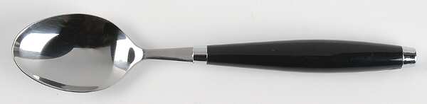 Fiesta Black (Intro 1986) Oval Place Soup Spoon