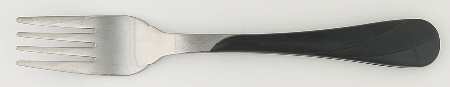 Fiesta Black (Intro 1986) Dinner Fork (7 1/2" or Larger)
