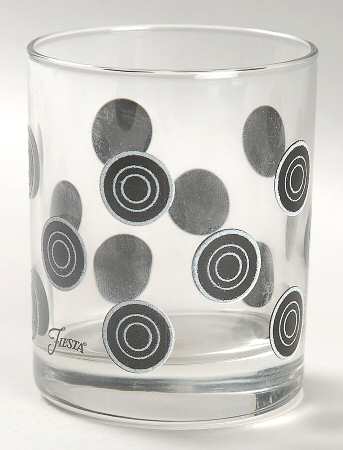 Fiesta Black (Intro 1986) 8 Oz Glassware Tumbler