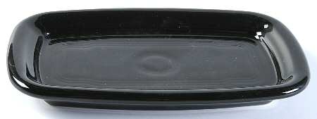Fiesta Black (Intro 1986) Extra Large 1/4 Lb Butter No Lid