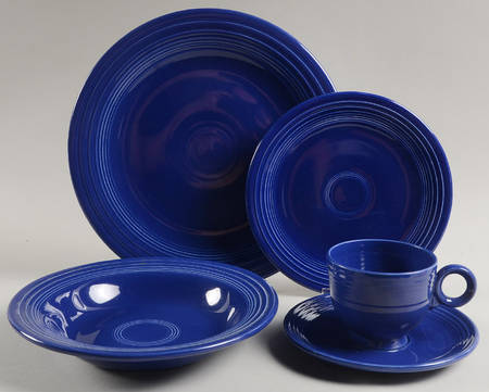 Fiesta Cobalt Blue (Older) 5 Piece Place Setting
