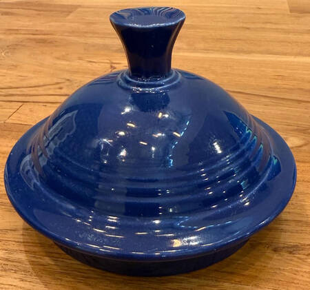 Fiesta Cobalt Blue (Older) Lid for Coffee Pot