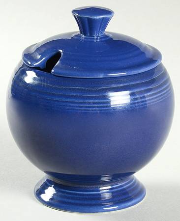 Fiesta Cobalt Blue (Older) Marmalade & Lid