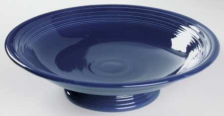 Fiesta Cobalt Blue (Older) Round Compote (Height X Width)