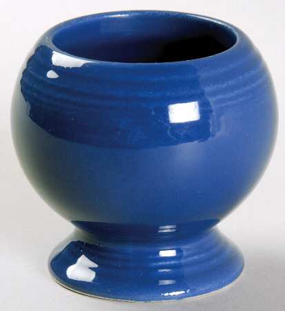 Fiesta Cobalt Blue (Older) Mustard Jar No Lid