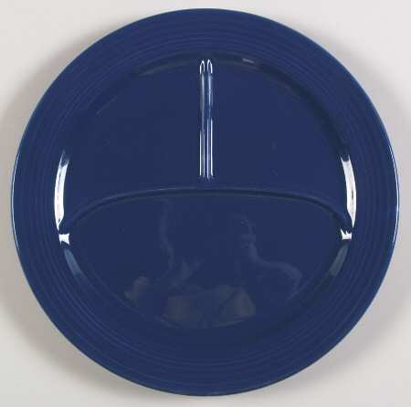 Fiesta Cobalt Blue (Older) Large Grill Plate
