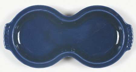 Fiesta Cobalt Blue (Older) Tray for Individual Creamer & Sugar