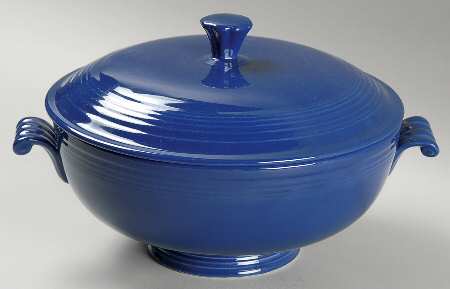 Fiesta Cobalt Blue (Older) 1.25 Qt Round Covered Casserole
