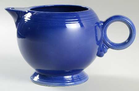Fiesta Cobalt Blue (Older) Large Teapot No Lid