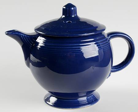 Fiesta Cobalt Blue (Older) Teapot & Lid