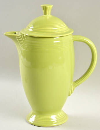 Fiesta Chartreuse (Older) Coffee Pot & Lid