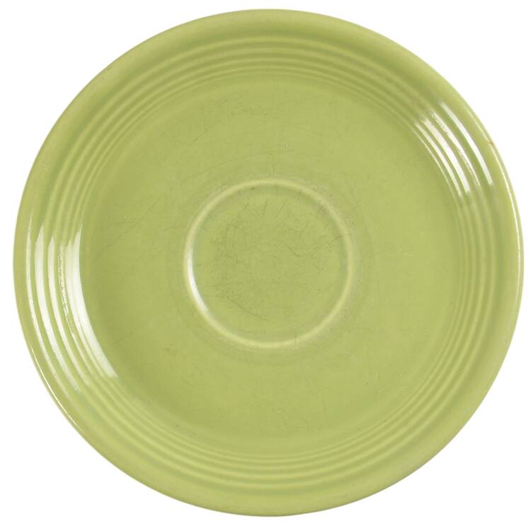Fiesta Chartreuse (Older) Saucer for Footed Cup