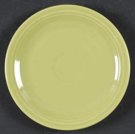 Fiesta Chartreuse (Older) Salad Plate
