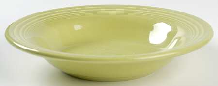 Fiesta Chartreuse (Older) Rim Soup Bowl