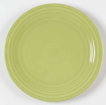Fiesta Chartreuse (Older) Luncheon Plate