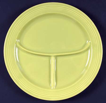 Fiesta Chartreuse (Older) Grill Plate