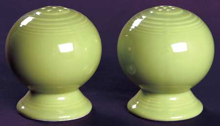Fiesta Chartreuse (Older) Salt & Pepper Set