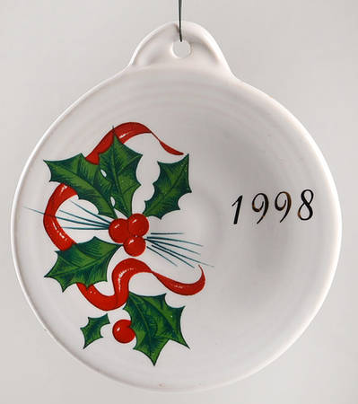 Holiday Fiesta (With Ribbon) Ornament by Homer Laughlin 