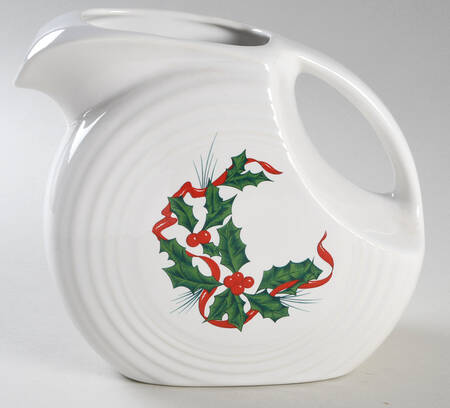 Holiday Fiesta (With Ribbon) 64 Oz Pitcher by Homer Laughlin 