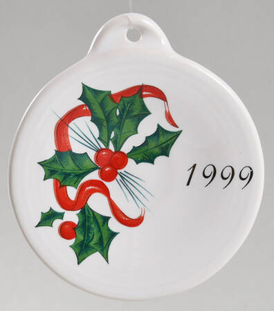 Holiday Fiesta (With Ribbon) Ornament by Homer Laughlin 