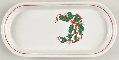 Holiday Fiesta (With Ribbon) Bread Tray