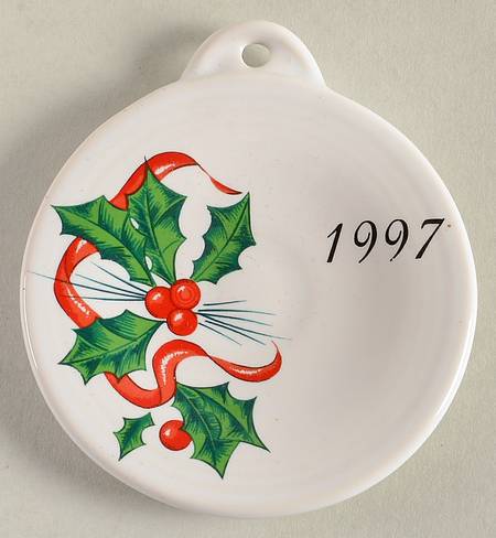 Holiday Fiesta (With Ribbon) Ornament by Homer Laughlin 