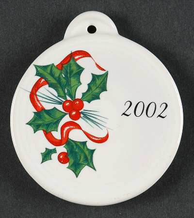 Holiday Fiesta (With Ribbon) Ornament by Homer Laughlin 