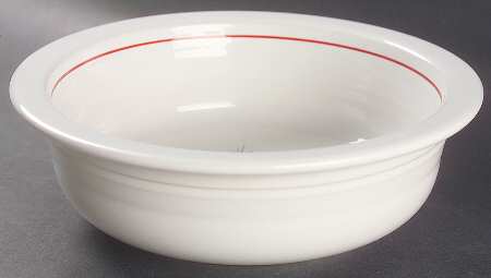 Holiday Fiesta (With Ribbon) 8" Round Vegetable Bowl by Homer Laughlin 