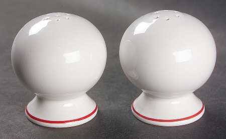 Holiday Fiesta (With Ribbon) Salt & Pepper Set by Homer Laughlin 