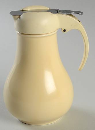 Fiesta Old Ivory (Cream) Large Syrup with Lid