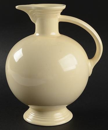 Fiesta Old Ivory (Cream) Carafe No Lid by Homer Laughlin 