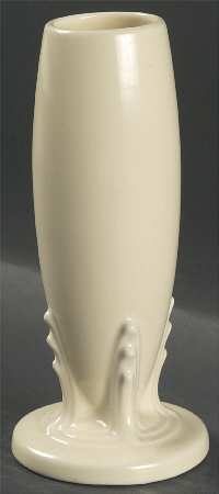 Fiesta Old Ivory (Cream) 6" Bud Vase by Homer Laughlin 