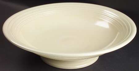 Fiesta Old Ivory (Cream) Round Compote (Height X Width)