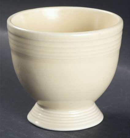 Fiesta Old Ivory (Cream) Single Egg Cup by Homer Laughlin 