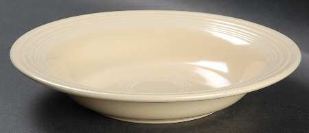 Fiesta Old Ivory (Cream) Rim Soup Bowl by Homer Laughlin 