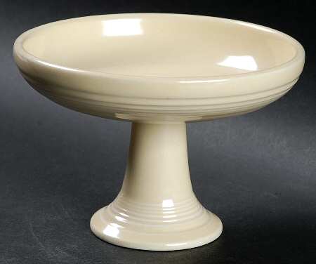 Fiesta Old Ivory (Cream) Sweets Comport by Homer Laughlin 