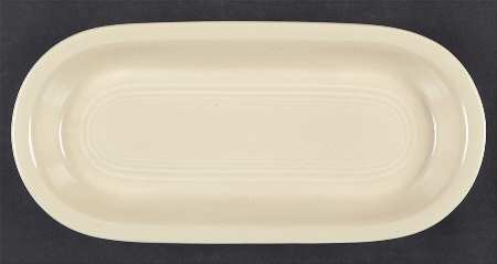 Fiesta Old Ivory (Cream) Utility Tray by Homer Laughlin 