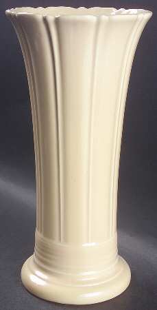 Fiesta Old Ivory (Cream) 12" Vase