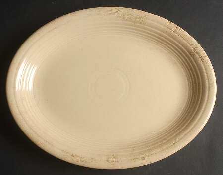 Fiesta Old Ivory (Cream) 13" Oval Serving Platter