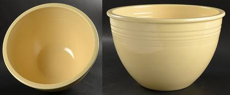 Fiesta Old Ivory (Cream) 11" Nested Mixing Bowl w/No Center Interior Rings