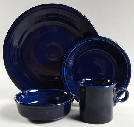 Fiesta Cobalt Blue (Intro 1986) 32 Piece Estate Set
