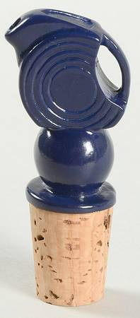 Fiesta Cobalt Blue (Intro 1986) Wine Bottle Stopper