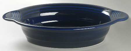 Fiesta Cobalt Blue (Intro 1986) 11" Oval Baker