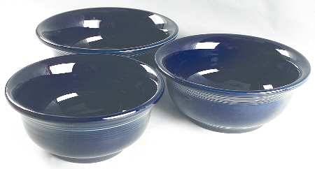 Fiesta Cobalt Blue (Intro 1986) (3 Piece) Mixing Bowl Set