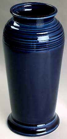 Fiesta Cobalt Blue (Intro 1986) 9" Monarch Vase