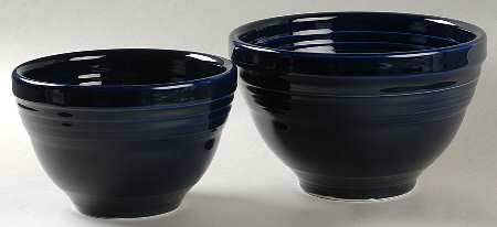 Fiesta Cobalt Blue (Intro 1986) 2 Piece Prep Bowl Set (PREB6, PREB7)