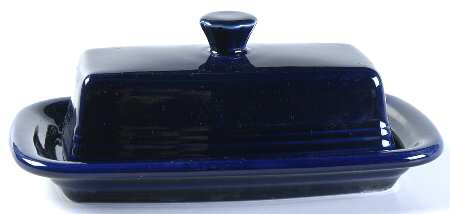 Fiesta Cobalt Blue (Intro 1986) Extra Large 1/4 Lb Covered Butter