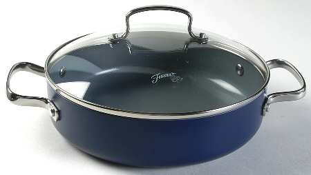 Fiesta Cobalt Blue (Intro 1986) 10" Skillet & Lid