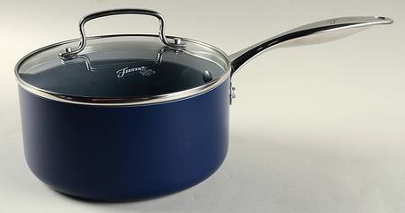 Fiesta Cobalt Blue (Intro 1986) 2 Quart Metal Covered Saucepan