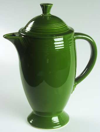 Fiesta Forest Green (Older) Coffee Pot & Lid